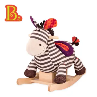 zebra rocking horse