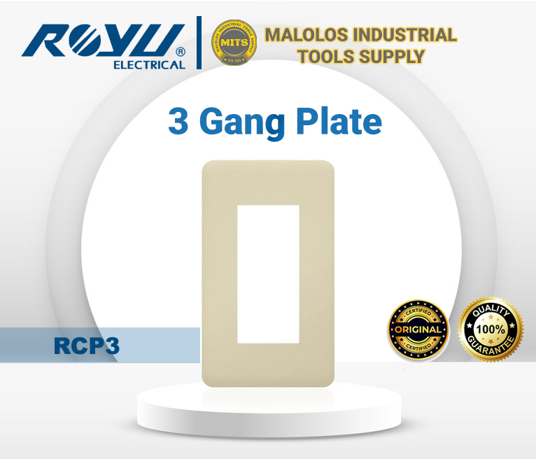 ROYU Classic Series 3 Gang Plate RCP3 Lazada PH