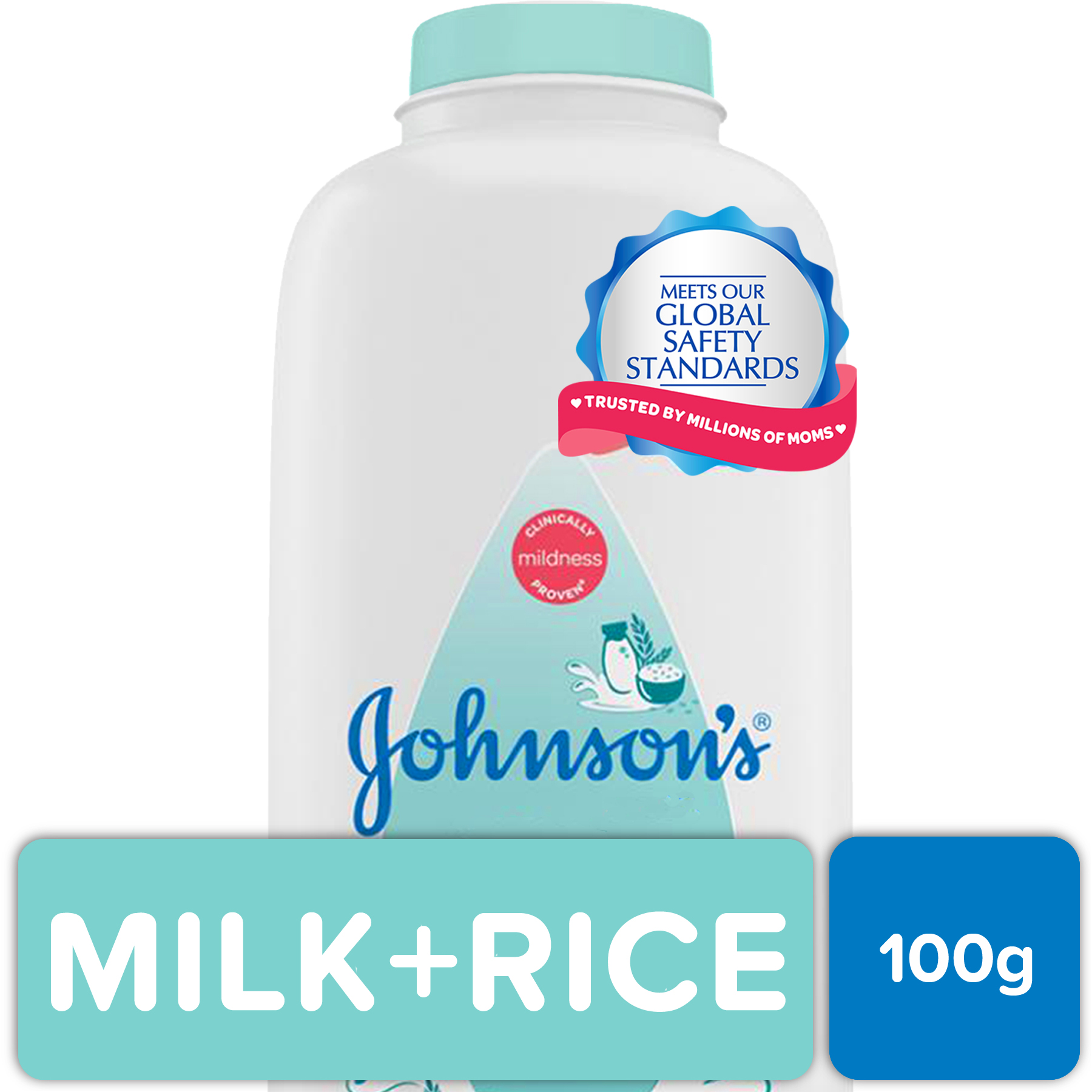 johnson milk and rice baby powder