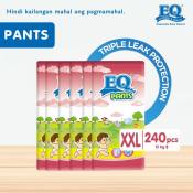 EQ Pants XXL  - 40 pcs x 6 packs  - Diaper Pants