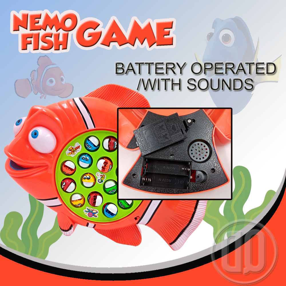 nemo battery operated fish