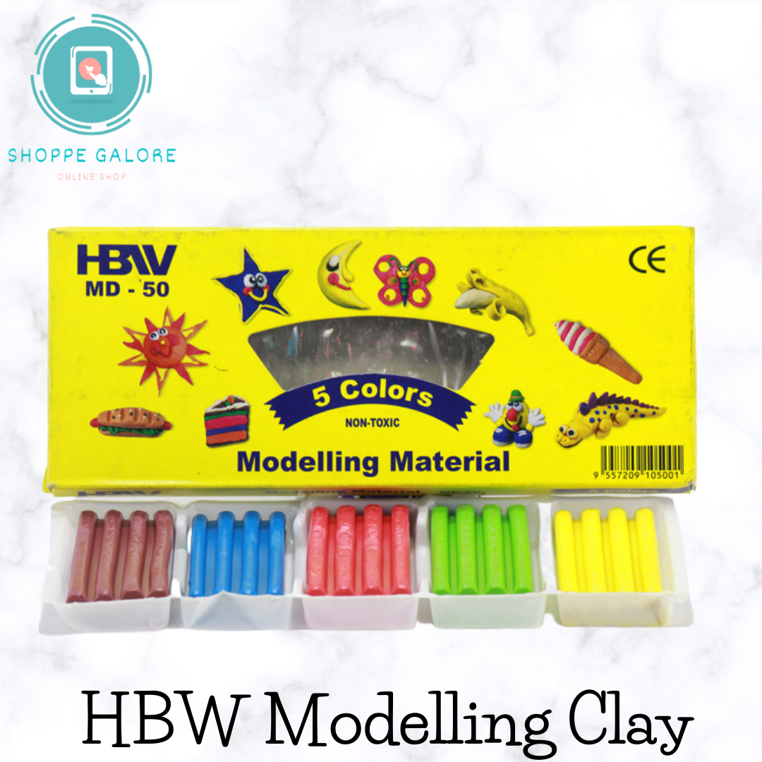 HBW MODELLING CLAY SET CRAFT KIDS CLAY MOLDING CLAY Lazada PH