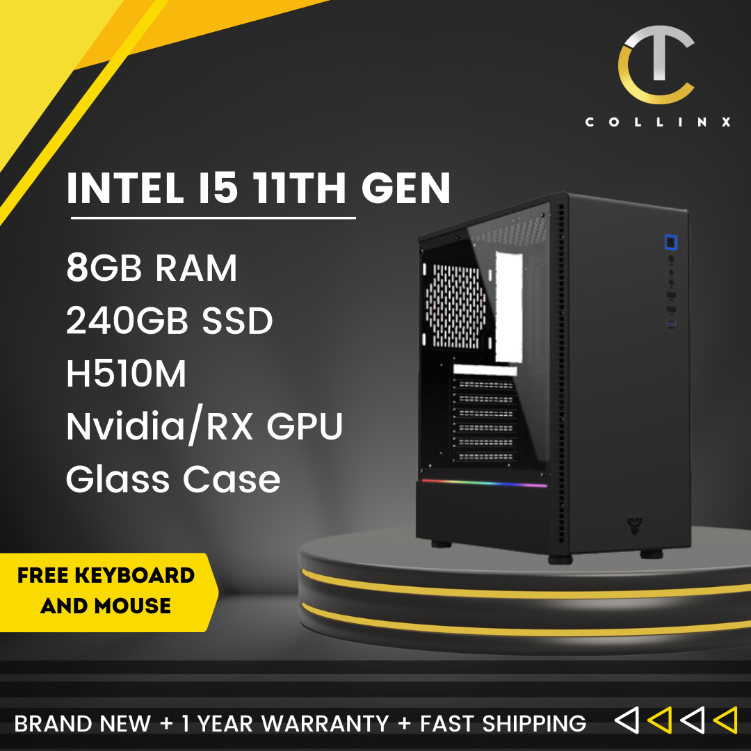 [ GAMING PC BUILD ULTIMATE ] INTEL CORE I5 11TH GEN Desktop Nvidia