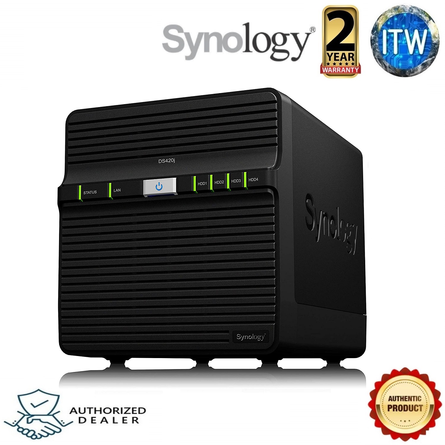 Synology DiskStation DS420j 4Bay Diskless NAS Enclosure Lazada PH
