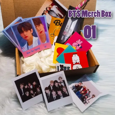 BTS and ENHYPEN Merch Box