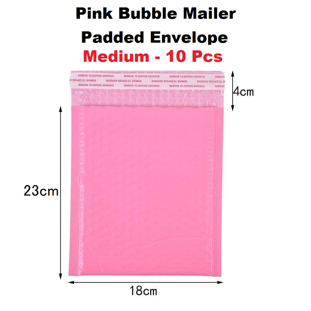 Medium Pink Bubble Mailer Padded Envelope (10 Pcs) Lazada PH