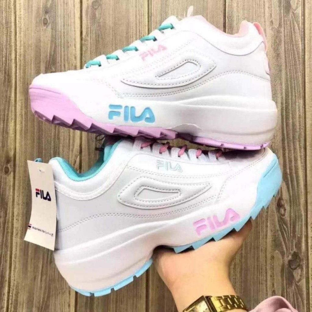 shoes fila pink