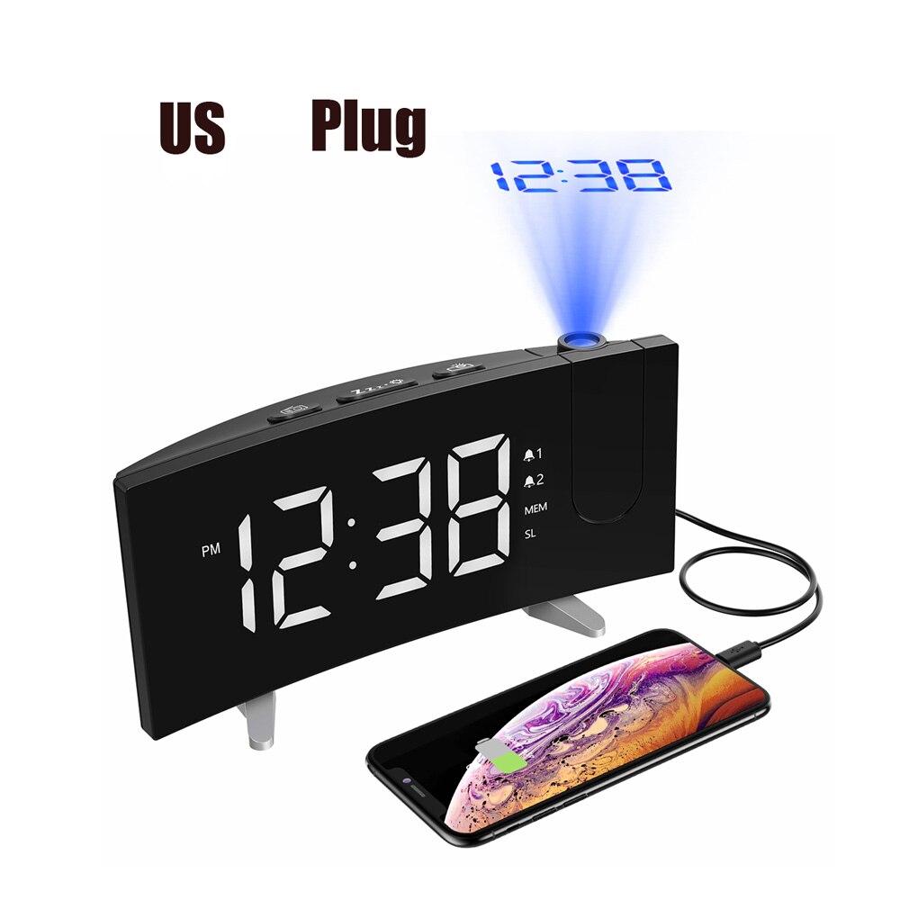 Mpow HM268 Digital FM Radio Alarm Clock With Projection 4 Alarm Sounds