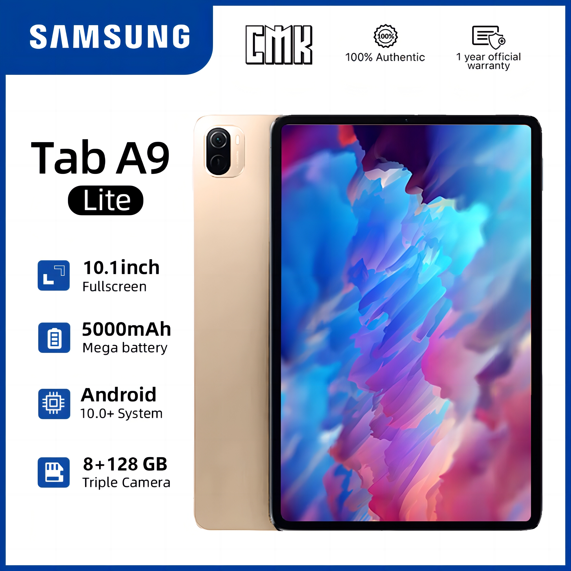 Tablette Samsung Galaxy Tab A9 Ram 8 Rom 128 Go