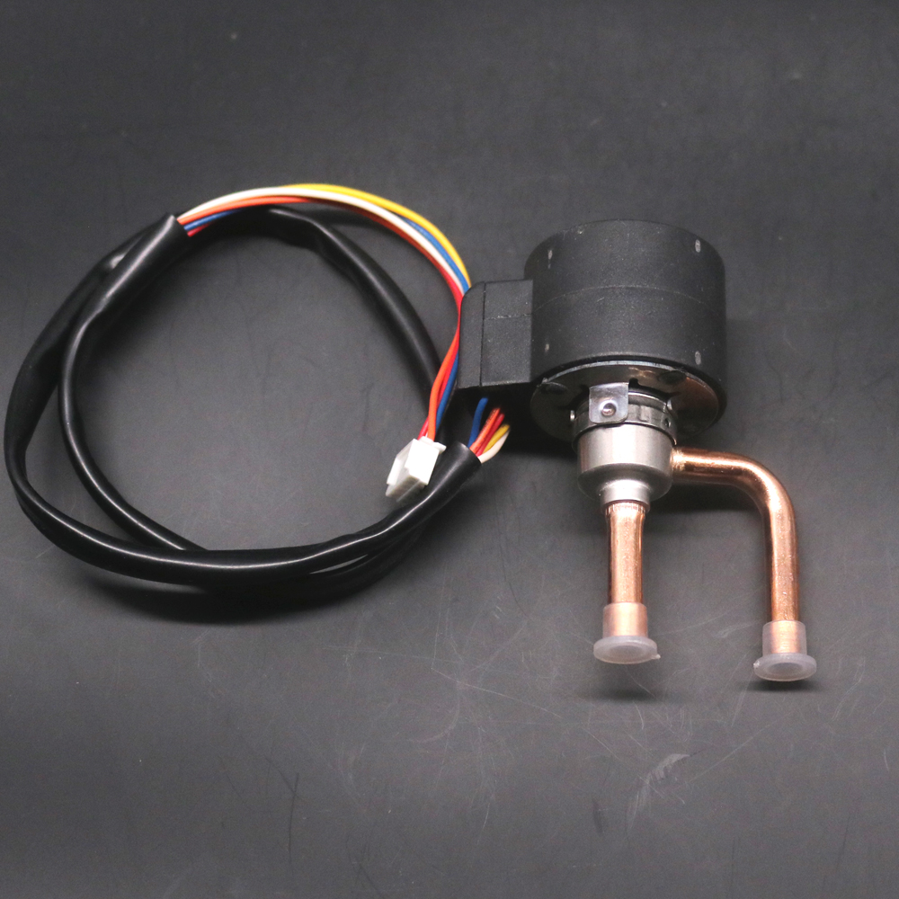 Electronic Expansion Valve DC12V Normally Closed Copper valve for Refrigeration Inverter air