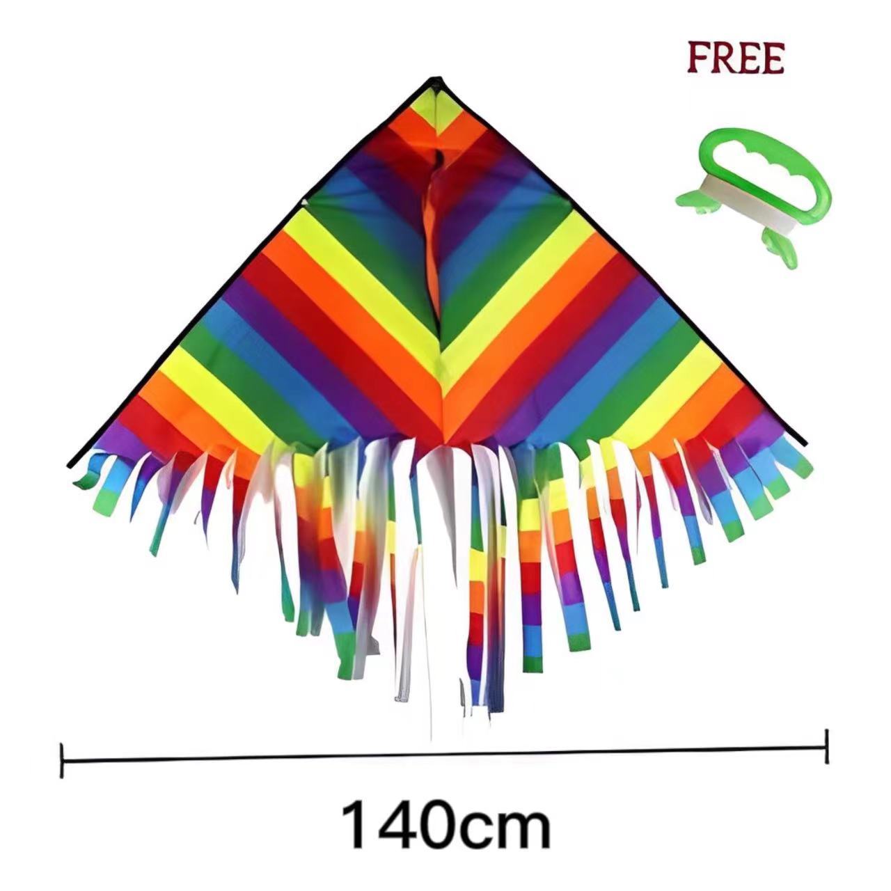 Long Tail Rainbow Kite Outdoor Kites Flying Toys Kite For Children Kids