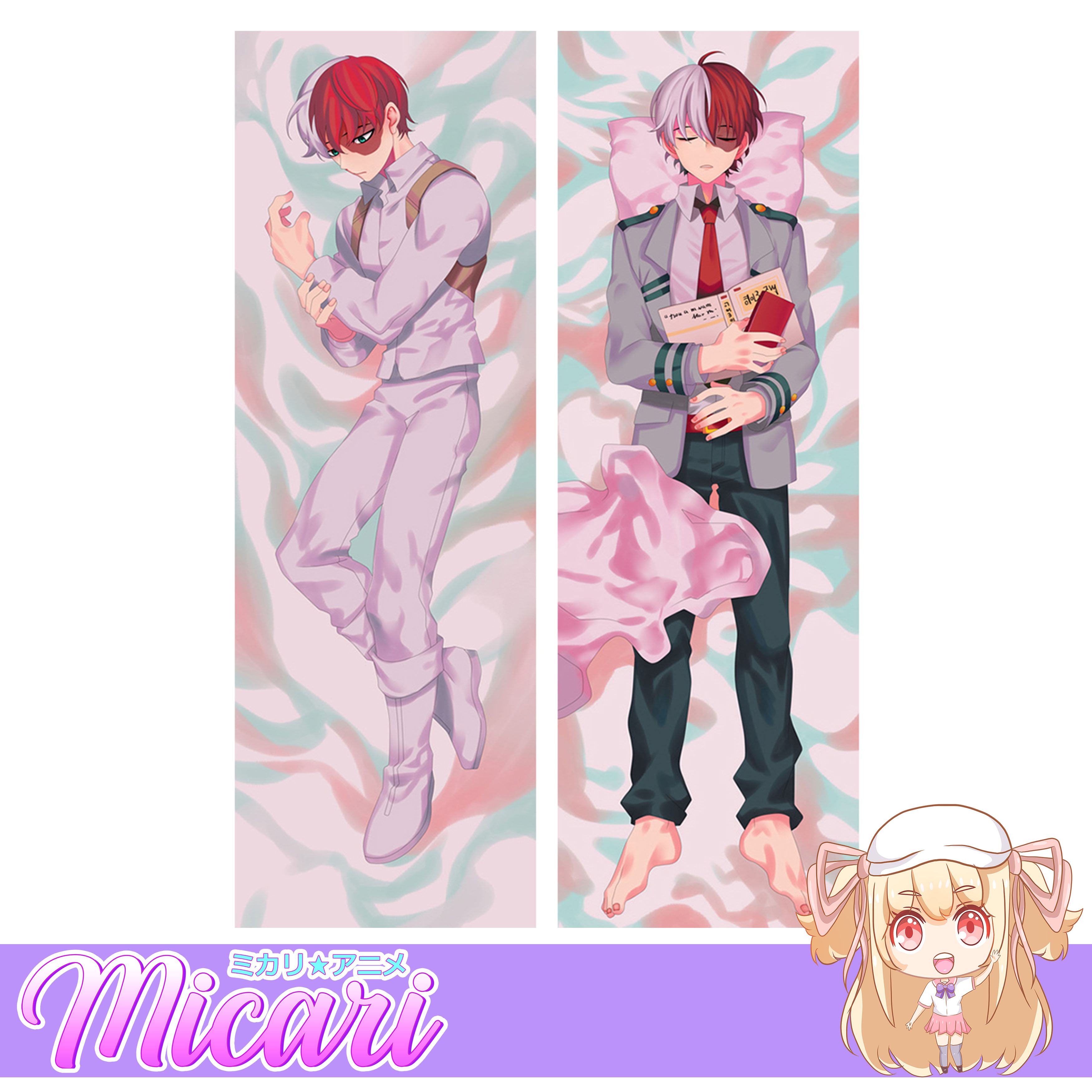 Micari Boku No Hero Academia Deku Bakugo Todoroki Tsuyu Anime Dakimakura Life Size Pillow Case 9425