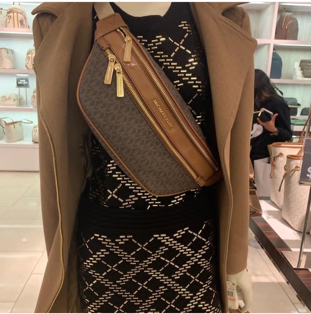 Michael Kors Fanny Pack Belt bag Waist bag Luxury Bags  Wallets on  Carousell