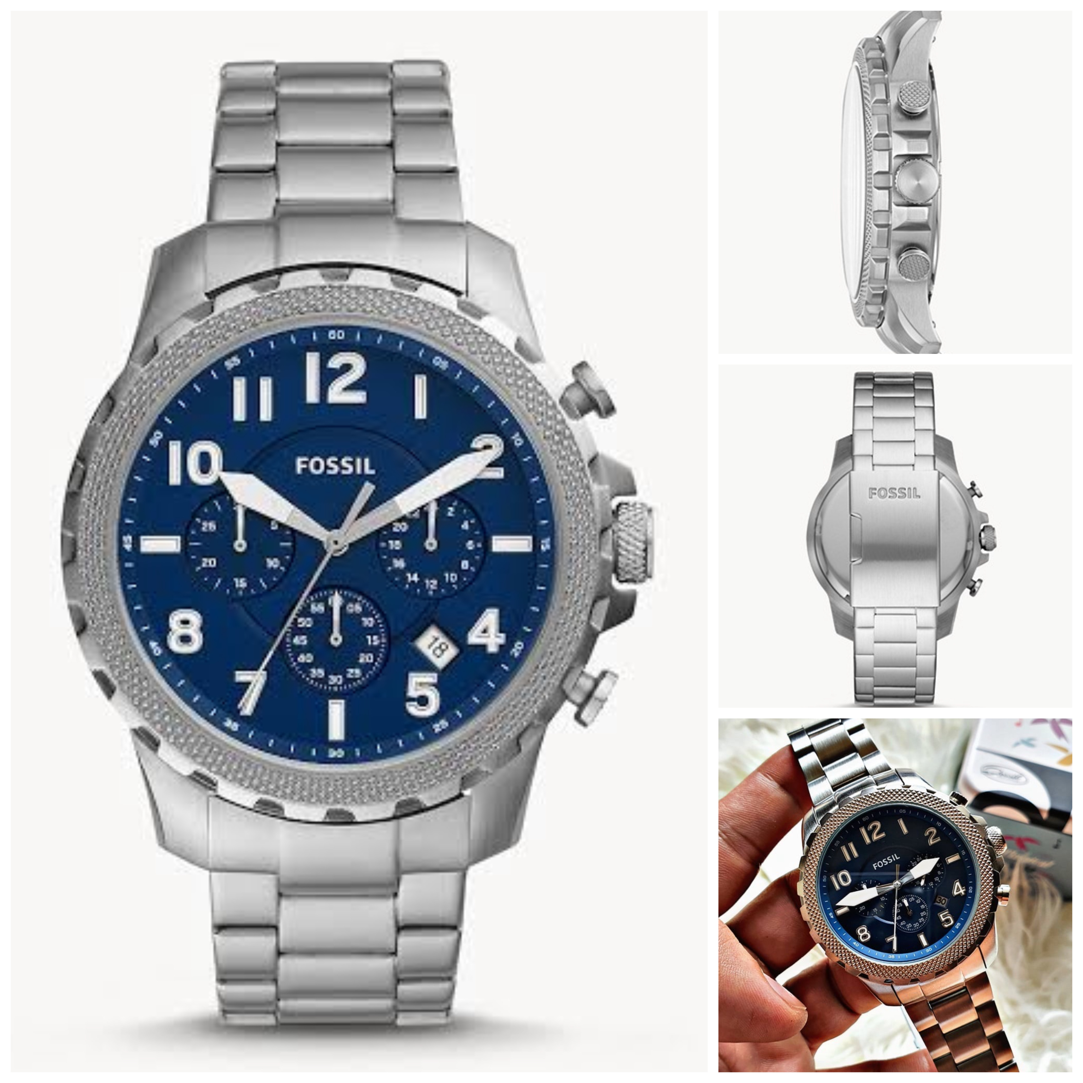 Top 85+ imagen fossil blue watch