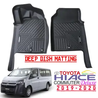 Toyota Hiace Commuter Deluxe 2019 2020 Deep Dish Matting