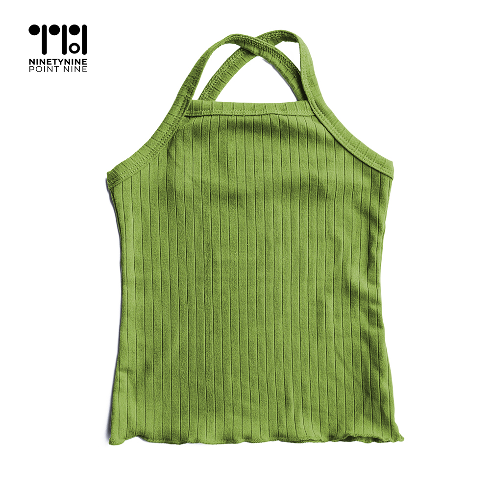 99.9 Cotton Flared Pants and Tank Top Coords for Girls (Set) [180TP