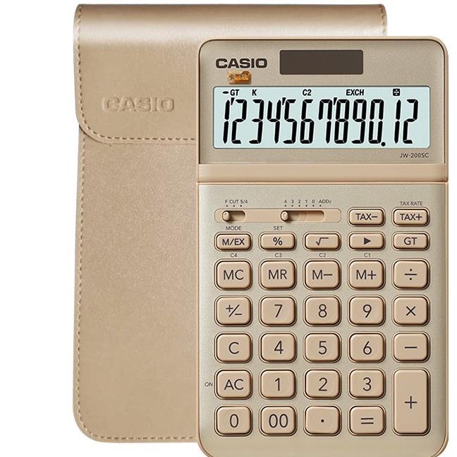 ♨ casio calculator Jw200sc Stylish Desktop Calculator In with Free Case