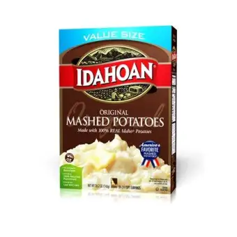Instant Mashed Potatoes Chart