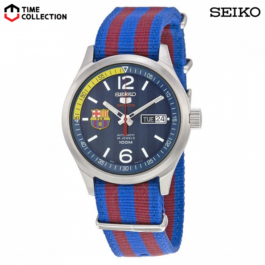 Seiko 5 Sports SRP303K1 FC Barcelona Automatic Watch for Men's w/ 1 Year  Warranty | Lazada PH