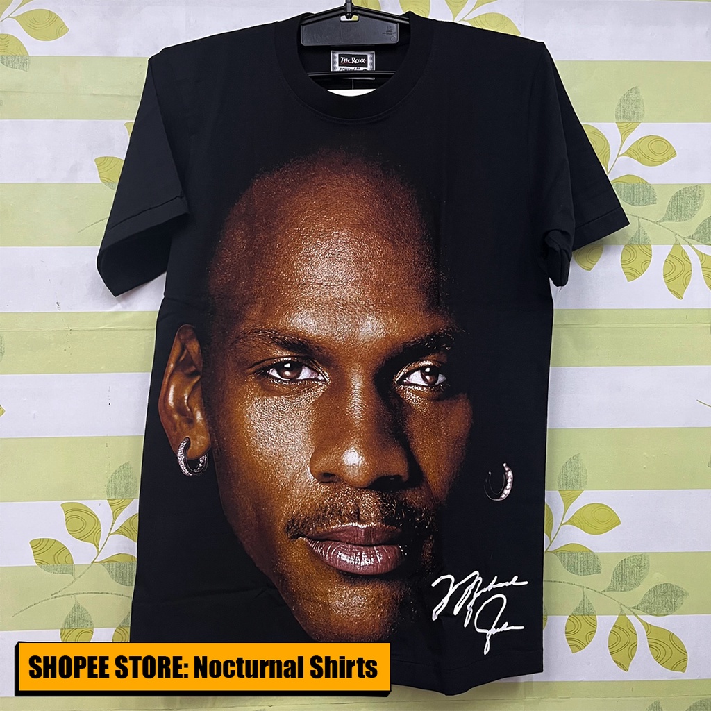 Michael jordan big 2024 head t shirt