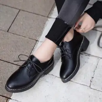 lazada leather shoes