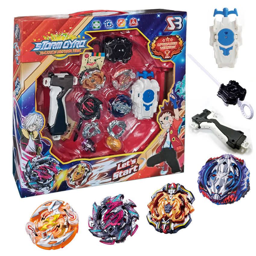 Beyblade Burst Storm Gyro Dazzle Detonation Launcher Set Stadium Arena
