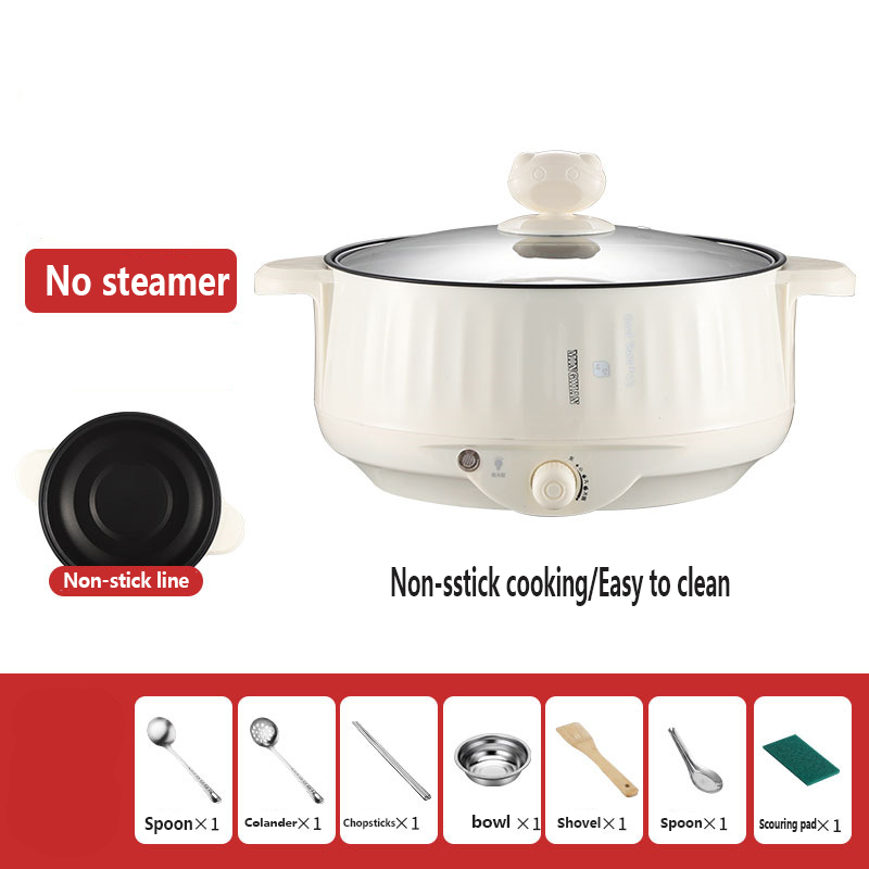 LEUSE Electric steamer 3.2L multifunctional rice cooker stainless steel