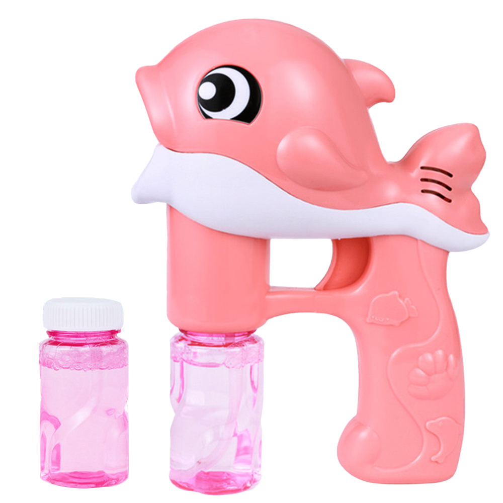 Fully Automatic Dolphin Bubble Gun For Children（Free gifts2 * Bubble