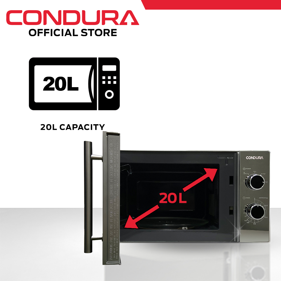 condura mechanical microwave oven