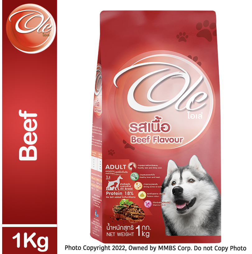 Ole Dog Adult Beef Flavor Dry Dog Food 1kg Lazada PH