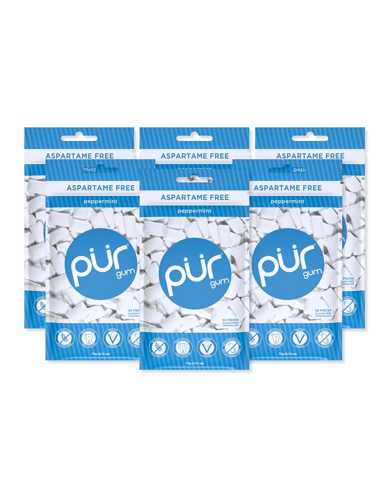 Pur Gum, Peppermint, 2.72-Ounce, 2 Pack