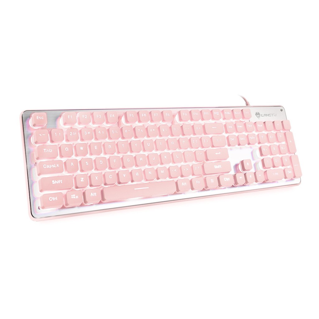 LANGTU L1 Wired Membrane Gaming&Office Keyboard,LED Backlit Quiet