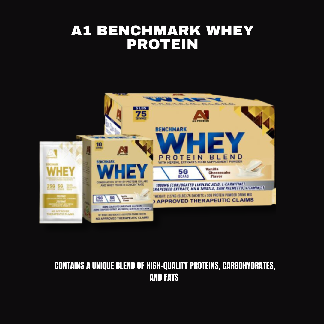 A1 Protein Benchmark 100 Whey Protein 10 servings Lazada PH
