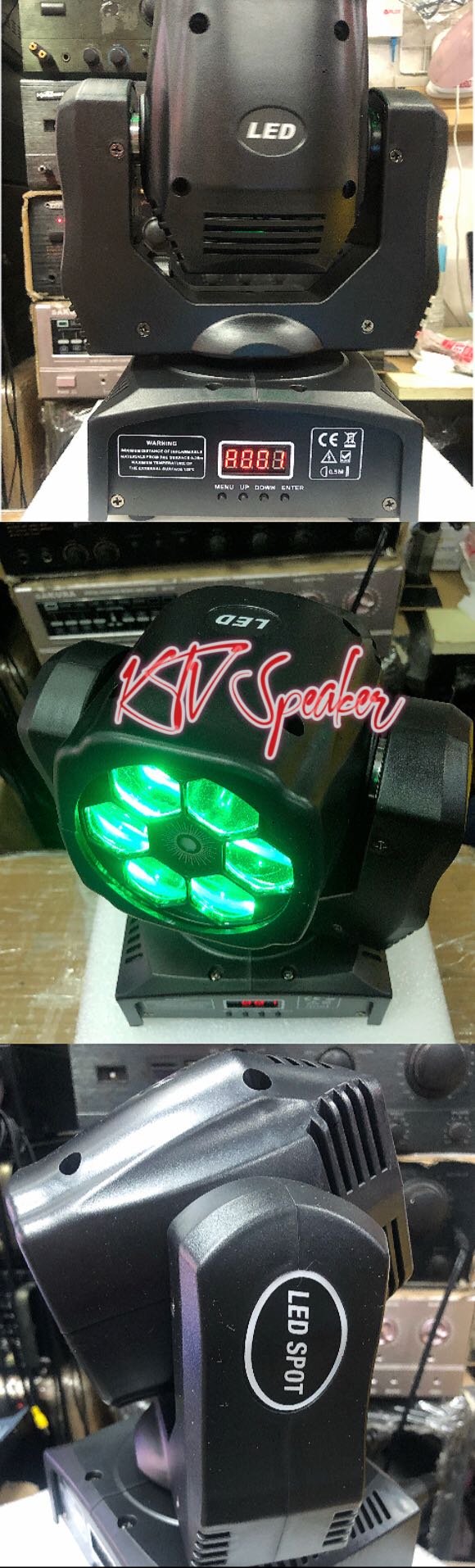 Stage Laser headlights rotating lights dmx controlled mini beady moving