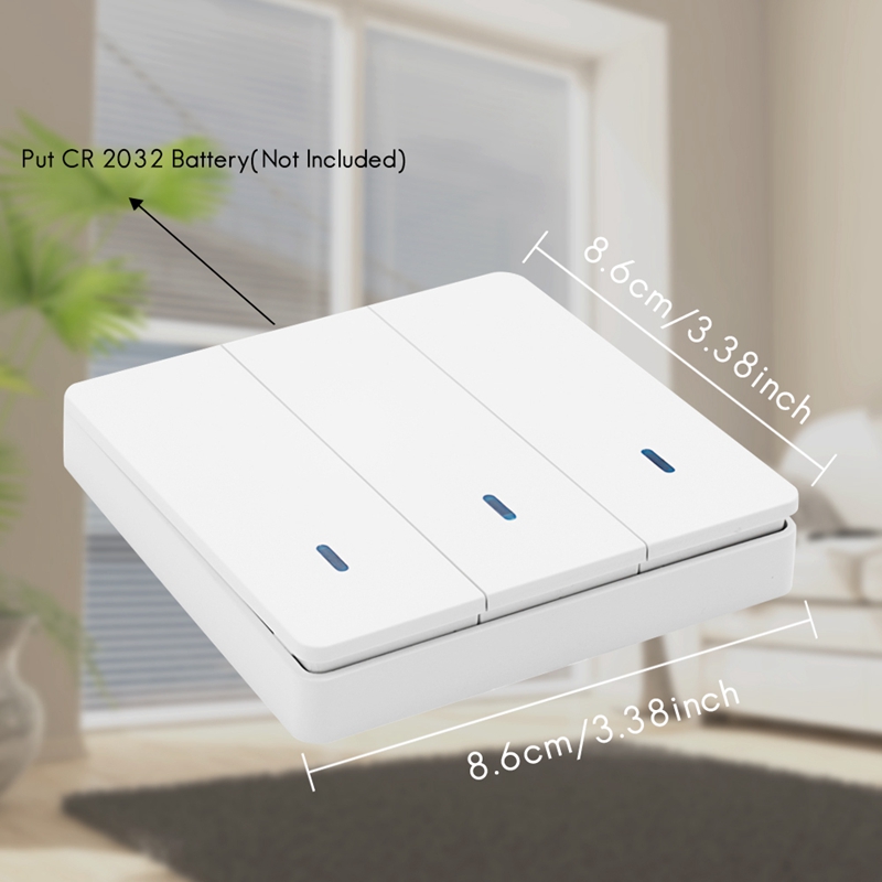 Wireless Smart Light Switch RF 433MHz Lighting Control Intelligent