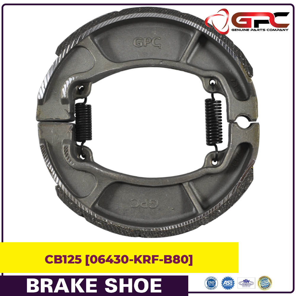 EBC Rear Brake Shoes For Honda CB125F (GLR125 1WHH) 2017-2018 – H352, Replacement Brake Shoes