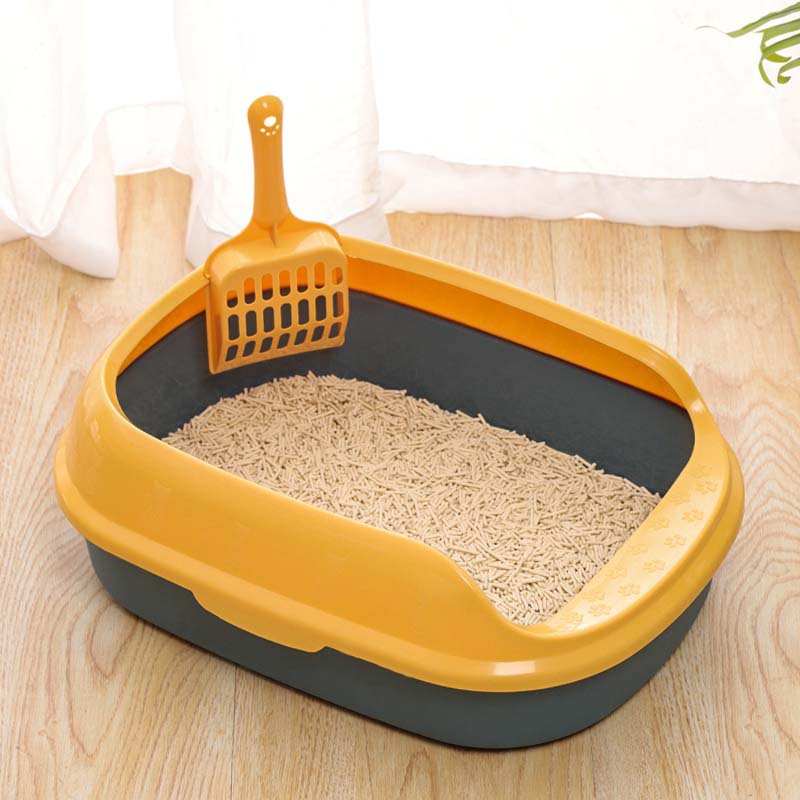 Doge. Quality Plastic Cat Litter Box Pet Products Dog Cat Litter Tray