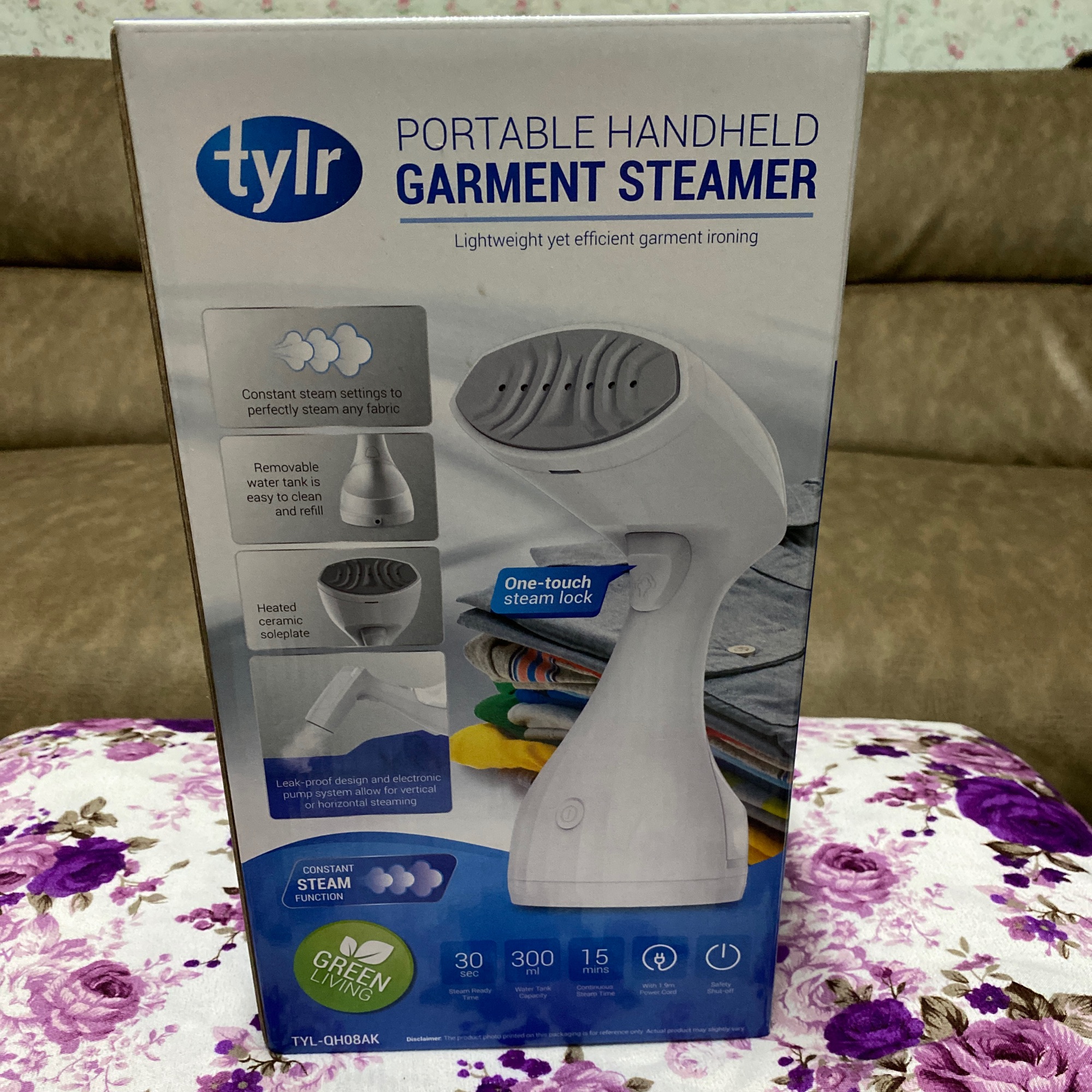 tylr portable garment steamer