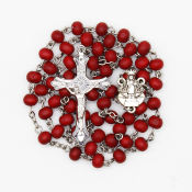 Santo Nino Scented Wood Rosary Beads - Artesano Gifts