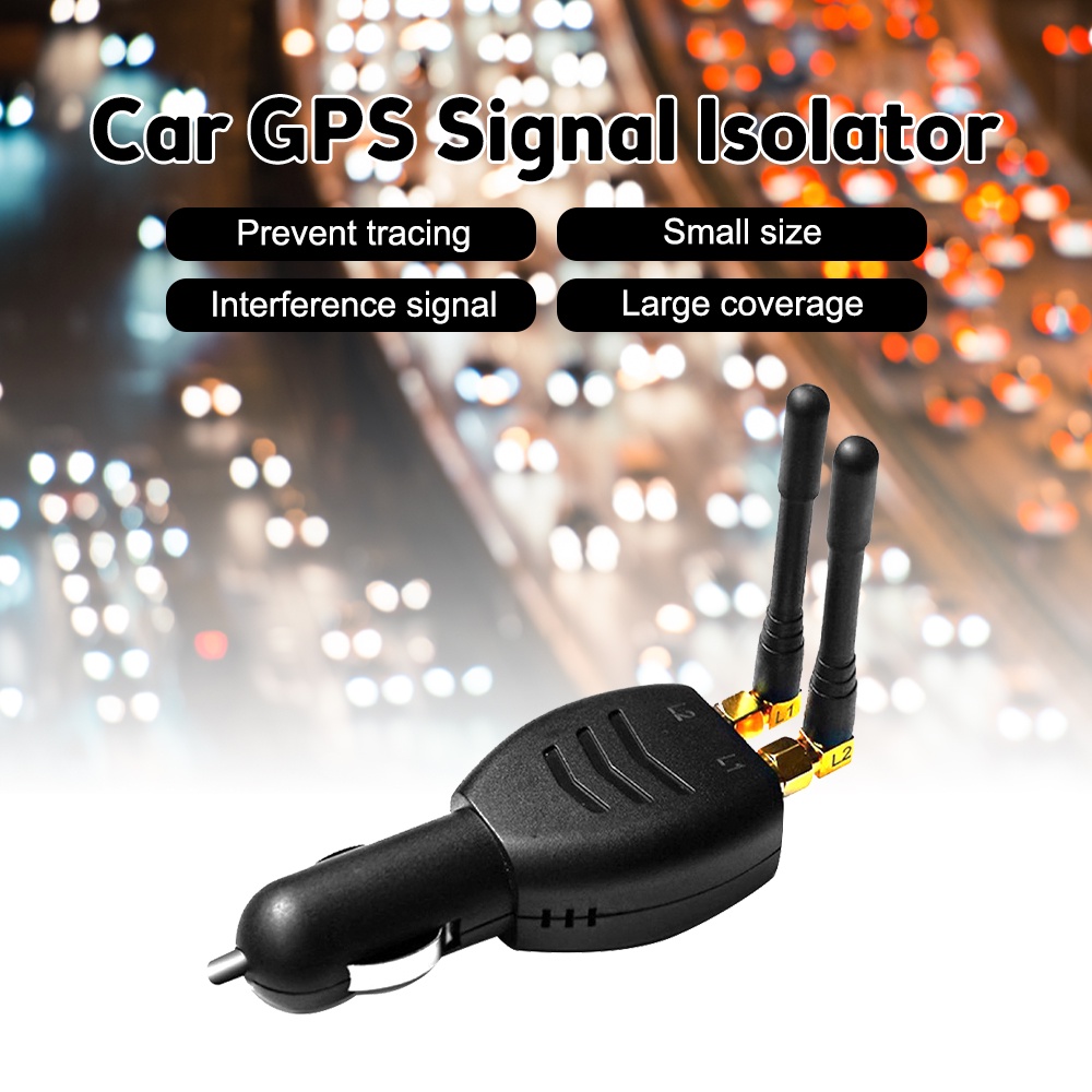 12V/24V Car GPS Signal Interference Shield For Privacy Protection And Anti  Tracking Stalking In Auto Vehicles From Pinholecam, $14.78