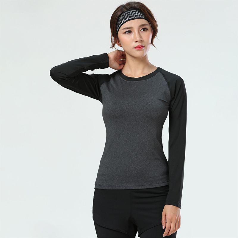 Dri-Quik Women Compression Shirt For Running /Jogging/Yoga/Out Sports  wears/rush guard/ rash guard