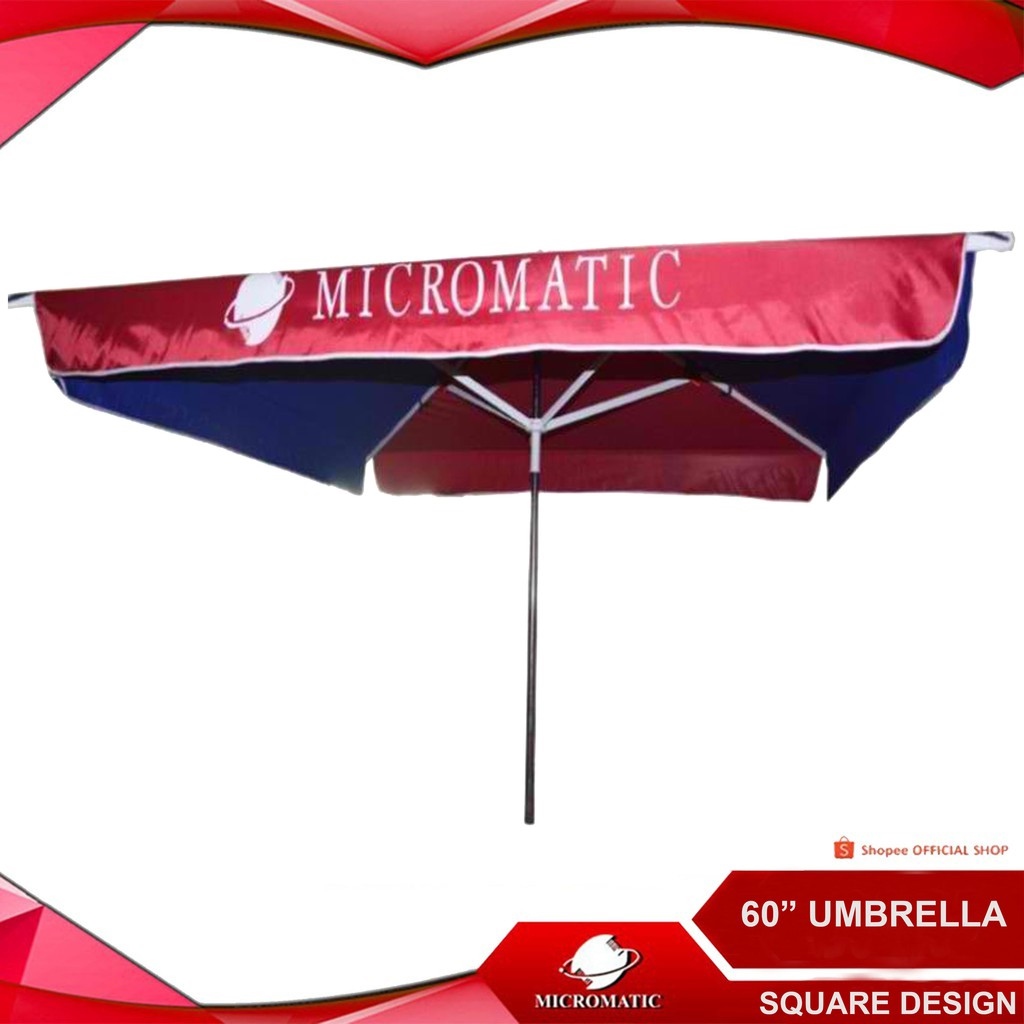 Micromatic 60 Square Beach Umbrella Lazada PH