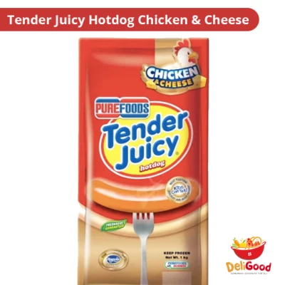 Purefoods Tender Juicy Hotdog - Chicken and Cheese 1kl