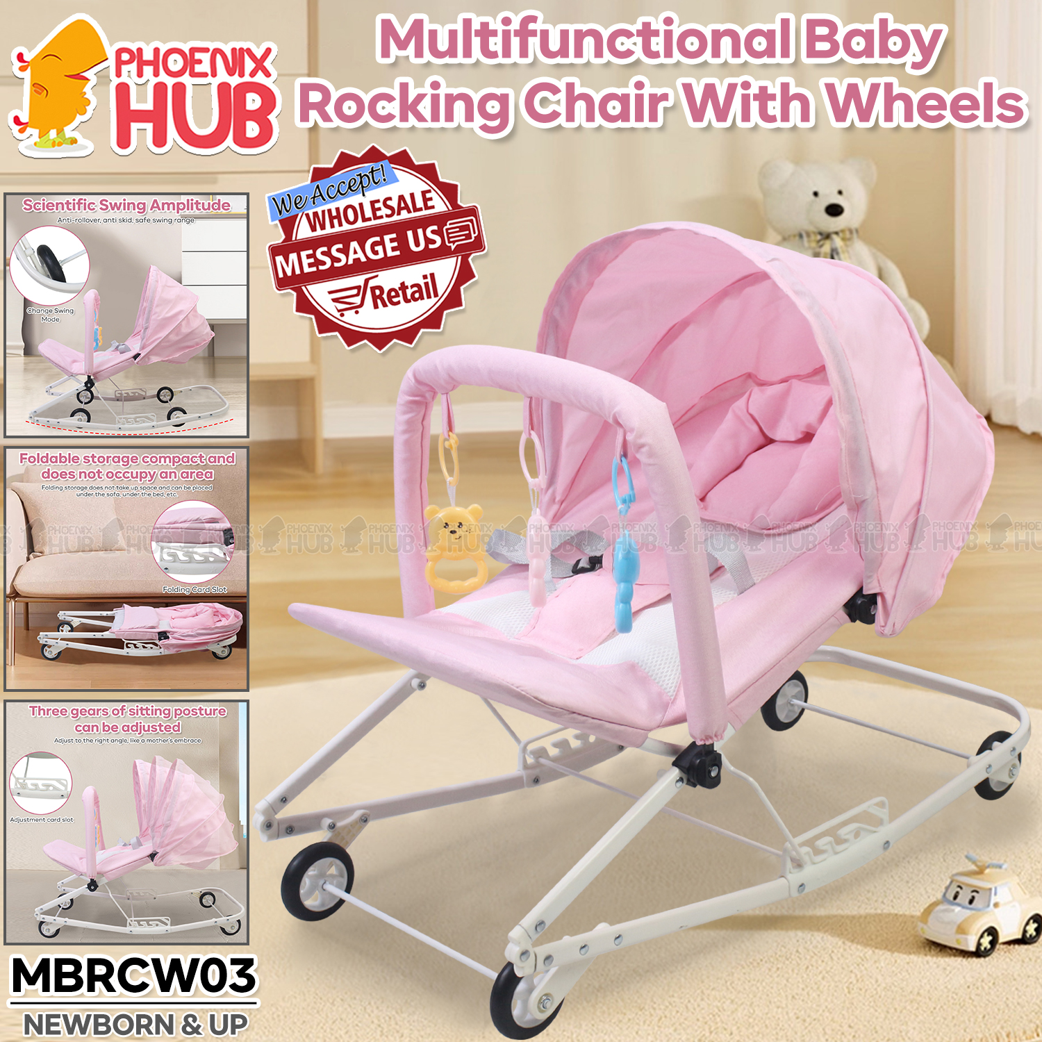 Lazada discount baby rocker