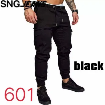 mens denim jogger pants