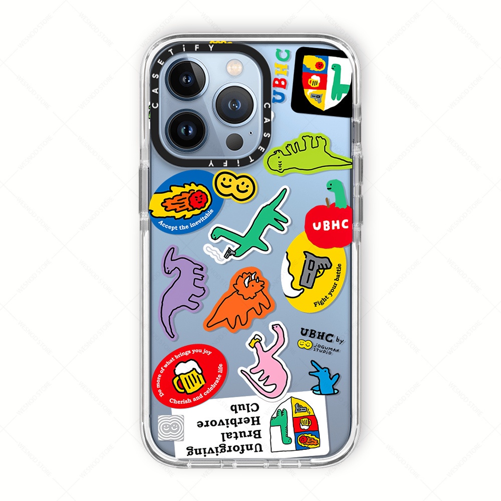 Transparent Fashion Brand Casetify Unity Korean Joguman Studio Cute