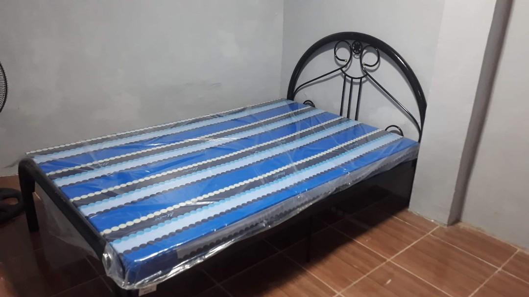 uratex steel bed frame