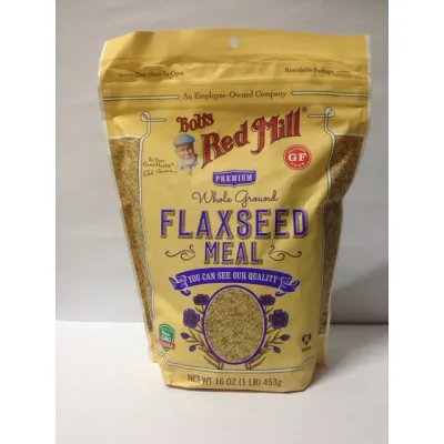 Bob's Red Mill Premium Whole Ground Flaxseed Meal Gluten Free 453 Grams