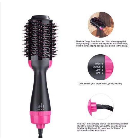 one step dryer & styler brush