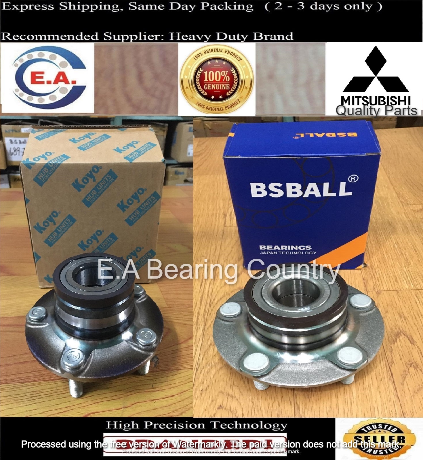 (Rear)2017up Mitsubishi Xpander Hub Bearing Mitsubishi Xpander Wheel